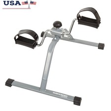 Portable Under Desk Exercise Bike Mini Pedal Machine Arms Legs Fitness Training