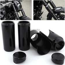 Lower Upper Fork Covers Tube Caps For Harley Softail Breakout FXBRS 2018-2025