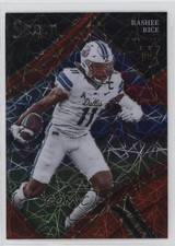 2023 Panini Select Draft Picks Field Level Red Lazer Prizm Rashee Rice #111 d4y