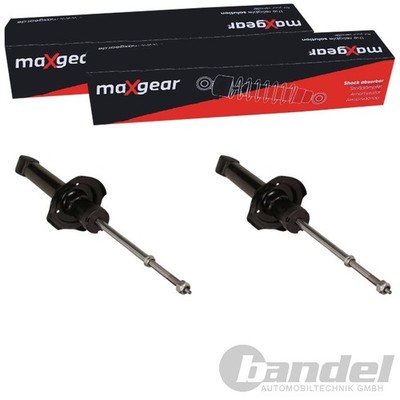 2X MAXGEAR GASDRUCK STOßDÄMPFER HINTEN PASSEND FÜR NISSAN ALMERA LINKS+RECHTS |