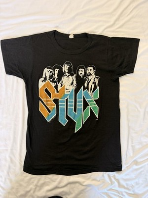 Rare vintage 1978 Styx The Main Event North American tour shirt Size M