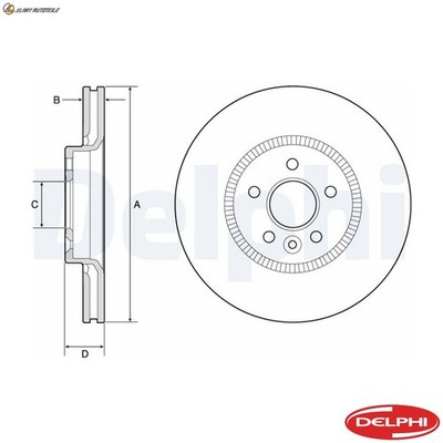 2x BREMSSCHEIBE BG9184C FÜR FORD MONDEO/V/Turnier T8CB/T8CC/T8CA/T8CDR9CB 2.0L