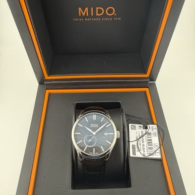 Mido Belluna II 25J Swiss Automatic Watch M024.428A Box & Hang Tag