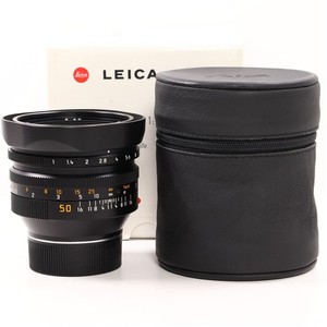 Leica 50mm F/1.0 Noctilux-M 11822 Black Leitz -VM 9704-