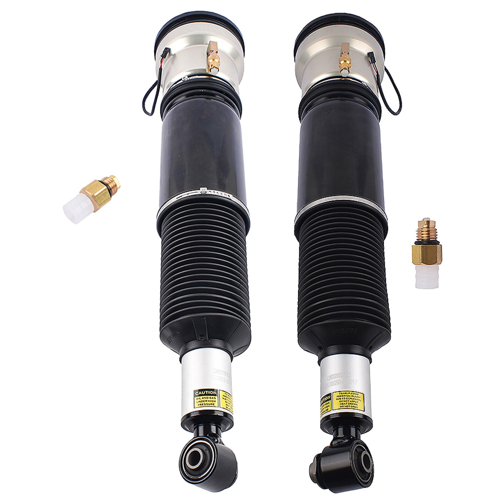 Pair Rear Air Suspension Struts For 03-16 Rolls-Royce Phantom 37106785171/2