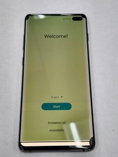 DEFECTIVE - Samsung Galaxy S10+ - Black - 128 GB - Unlocked - 12663