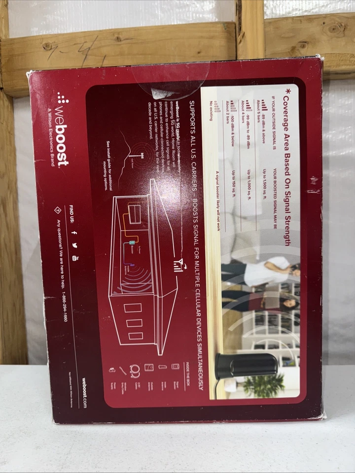 weBoost 472120 Home Room Cell Phone Signal Booster Kit - Image 3 of 4