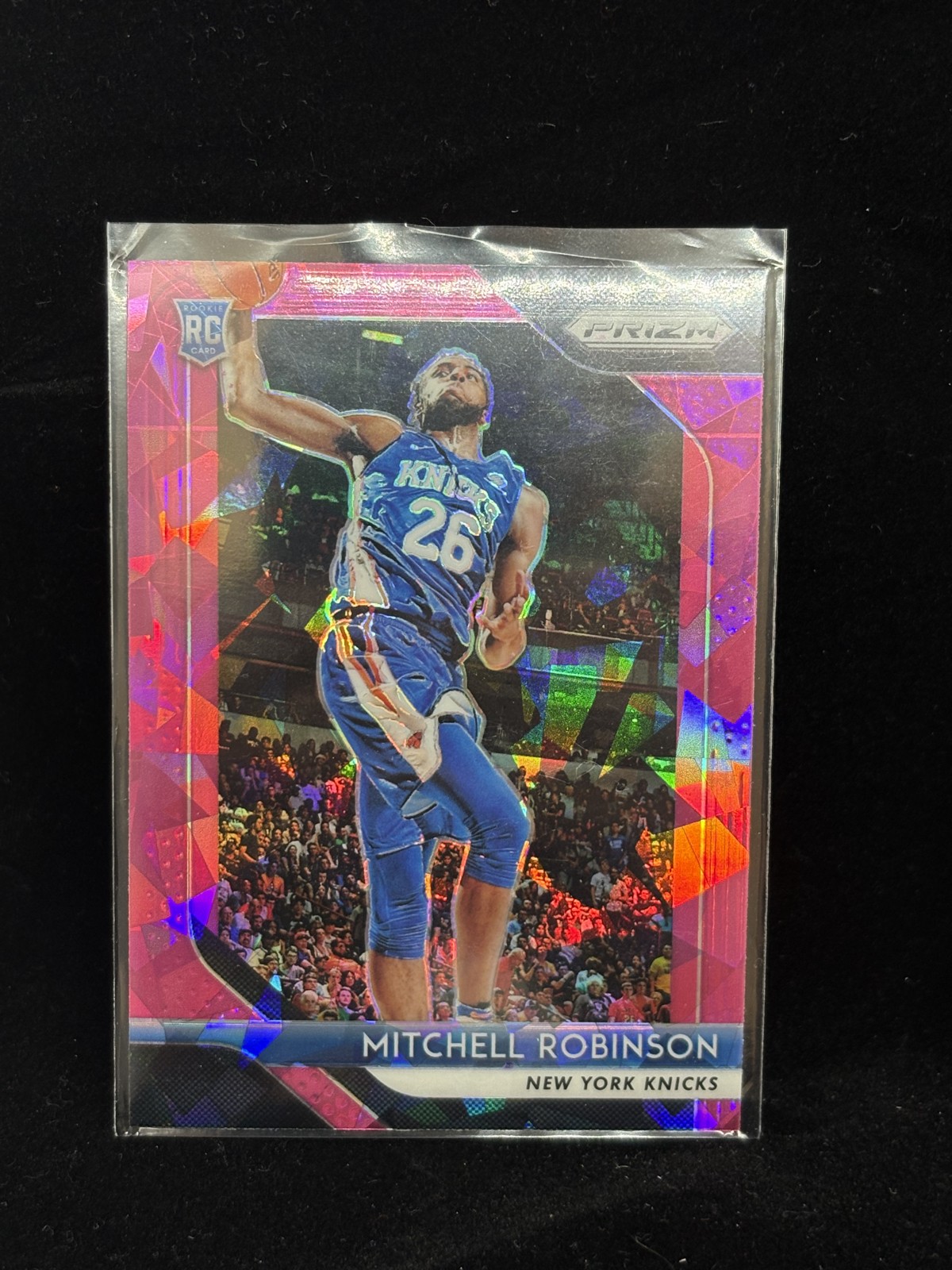 2018-19 Panini Prizm - Mitchell Robinson #227 Pink Ice Prizm (RC)