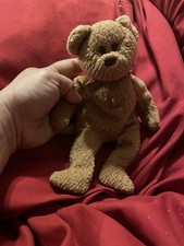 Brown Bear Small Plush Stuffed Animal Toy 6-14 in for Kids Ages 3-7 Soft Doll