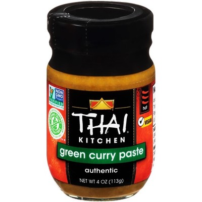 Thai Kitchen Gluten Free Green Curry Paste, 4 oz (Pack of 4 Ounce 6)