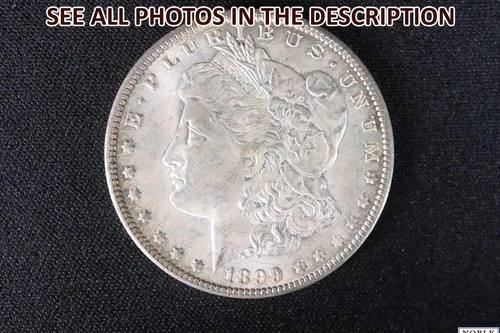 NobleSpirit Choice BU 1899 O Morgan Silver Dollar Nice Sheen Some Toning