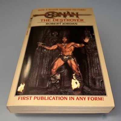 CONAN The Destroyer by Robert Jordan, 1984 1st Printing - Paperback