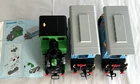 Vintage Playmobil Train Engine & Carriages from 4005 UNTESTED READ