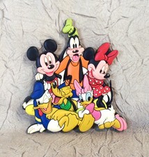 Disney Characters Rubber Magnet Mickey Minnie Donald Daisy Pluto Goofy