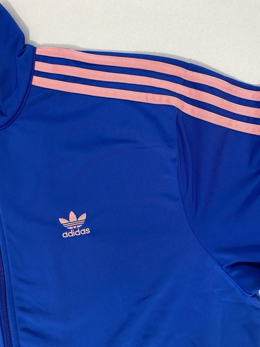 Giacca uomo Adidas Originals Firebird Track Top blu rosa taglia 2XL - Foto 3 di 8