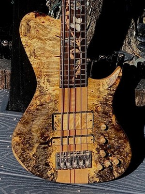 2015 Warrior Isabella 5-String Bass 20th Anniversary special ordered 1 of a kind