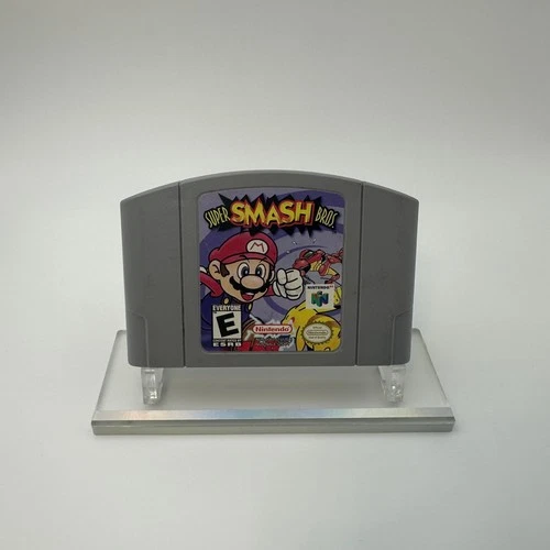 Super Smash Bros. (Nintendo 64, 1999) - Authentic NTSC-U/C Cartridge - Tested