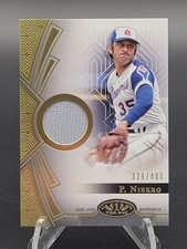 Phil Niekro 2023 Topps Tier One Game Used Relic #T1R-PN Atlanta Braves 73/400