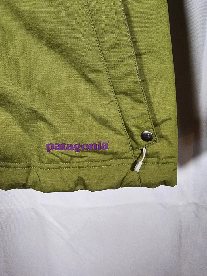 Chaqueta Patagonia Rubicon Rider Para Mujer Chaqueta Esquí Alpino Verde Púrpura Talla L Foto 4 de 4