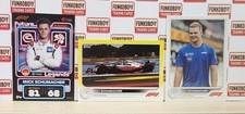 Mick Schumacher 2022 Topps F1 Lot (3) Yellow Parallel /125 #127 Haas Turbo Attax