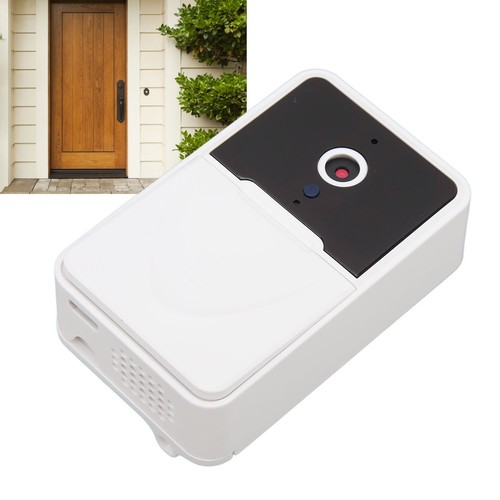 Smart Video Doorbell Camera White 1080P Wireless Night 2 Way Talk W AM - Picture 19 of 24