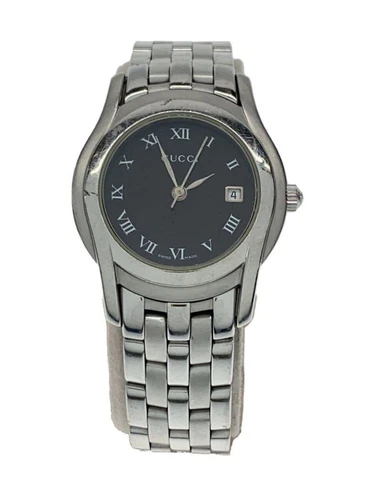 GUCCI Orologio Donna Quarzo Analogico Nero Argento 5500L