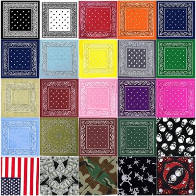 Bandana Paisley Mundschutz Stirnband Kopfbedeckung Halstuch Band Schal Hals Unisex