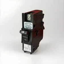 Federal Pacific NA 15 STAB-LOK 1 Pole 15 Amps Circuit Breaker BLACK Handle NEW!