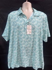 Tommy Bahama Big Tall Men's Size LT Opal Coast Parrot Paradise Shirt 128 NWT
