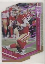 2018 Donruss Elite Aspirations Die-Cut 22/24 Jimmy Garoppolo #21 jc3