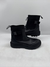 Image of Barbour Leather Casual Ankle Klara Chelsea Boots Black UK 5 EU 38 New