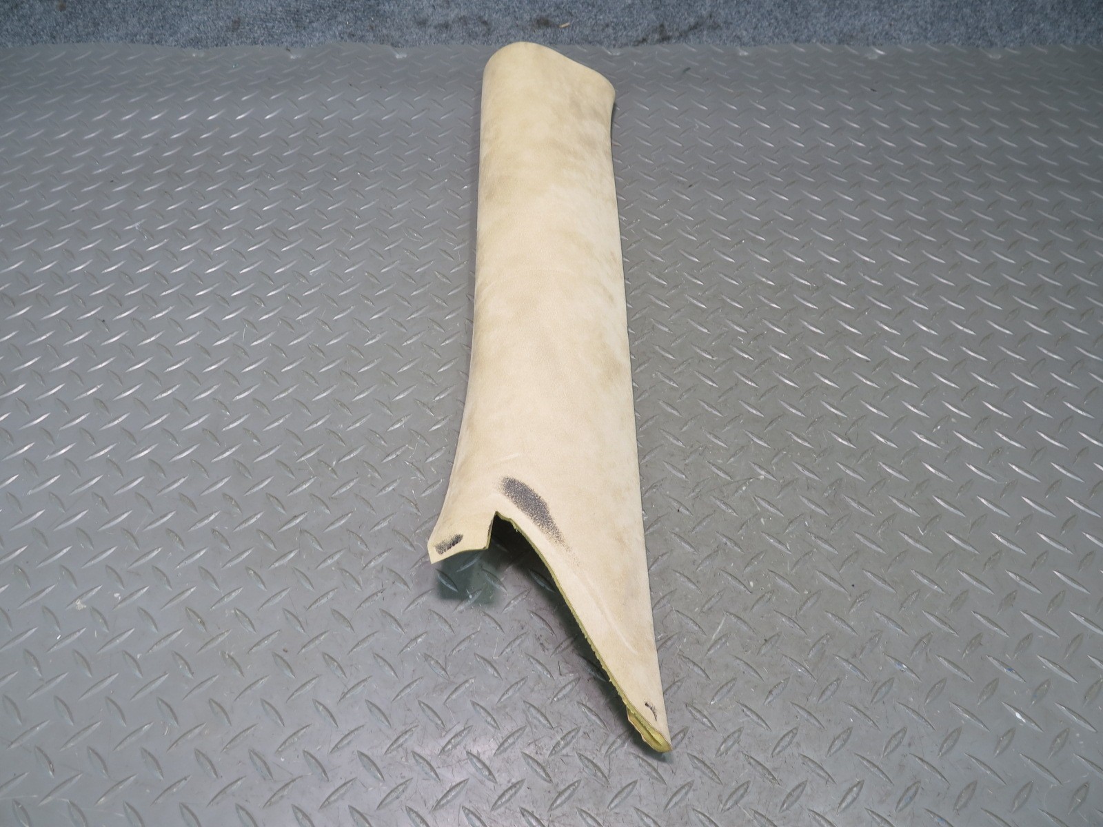 2008-2019 MASERATI GRANTURISMO M145 FRONT A PILLAR ALCANTARA TRIM PANEL SET OF 2