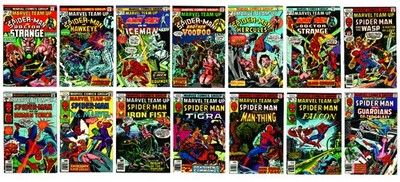 Marvel Team Up Lot of Marvel Comics: Bronze Age Key Super Deals! Excellent!