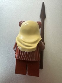 Lego Star Wars Endor Forest Moon 8038 Paploo Ewok Minifigure sw0238 w Spear