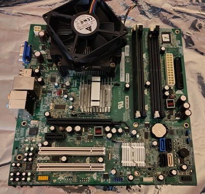  ️ DELL 530s MOTHERBOARD G33M02 Intel CORE 2 DUO E8400 3.0GHz 1GB DDR2 LGA775