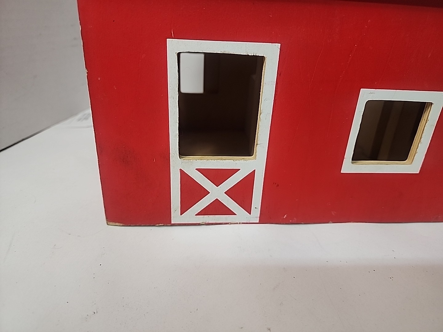 Melissa & Doug Fold & Go 2 Story Wooden Barn Toy OPENING DOORS