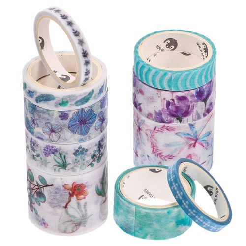 Ruban adhésif Washi bleu Rose décoratif, 1 pièce, ... - Grandado