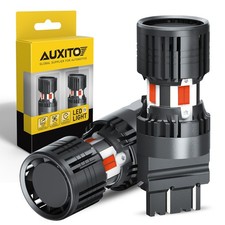 Auxito Canbus 3157 Led Bulbs Red With Built-in Resistor 3156 3056 3356 3456 4156