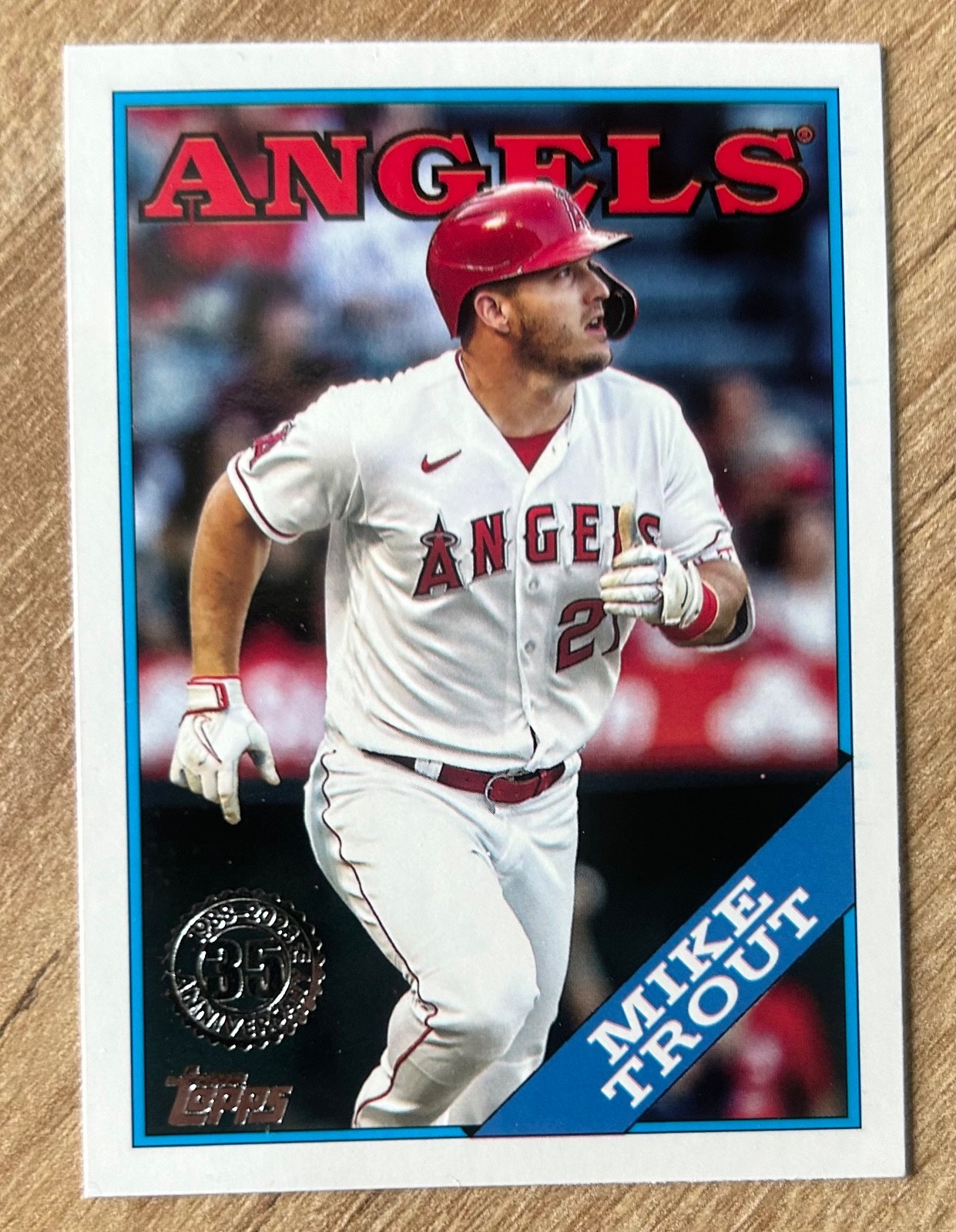 Mike Trout #88US-3 Baseball Cards 2023 Topps Update 1988 trading card — raw and PSA graded price guide