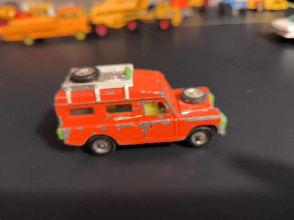 Mebetoys Landrover Made In Italy 1970er Vintage Modellauto Land Rover A-40