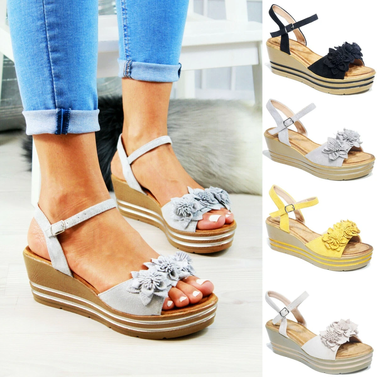 Beach wedges sale