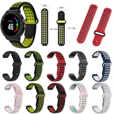 Silicone Watch Band Strap For Garmin Forerunner 220 230 235 630 620 735 645