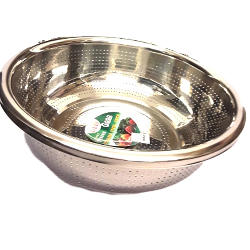 Extra Large Stainless Steel Colander Pasta Strainer Vegi Rice Drainer Catering
Opens in a new window