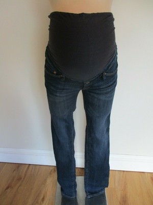 NORDICMAMA DENIM BLUE OVER BUMP MATERNITY LEGGINGS SIZE XXL UK 18 NEW
