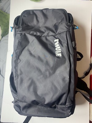 Thule Black/Silver Crossover Laptop Backpack Workbag Travel Hiking Sweden