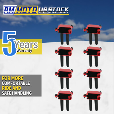 8 Ignition Coil Pack For Dodge Durango Charger Jeep Ram Chrysler 5.7L V8 UF504