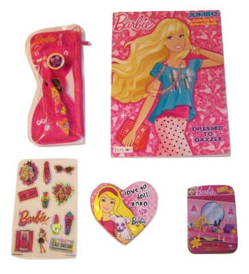 Barbie Activity Gift Set ~ Dressed to Dazzle (5 Items, 1 Set)