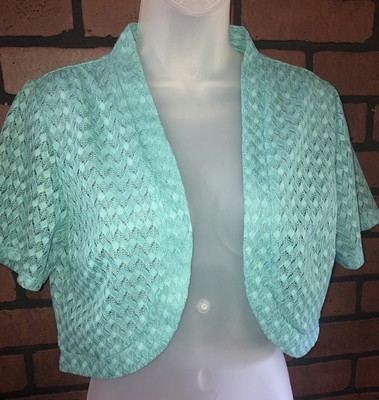 mint green bolero