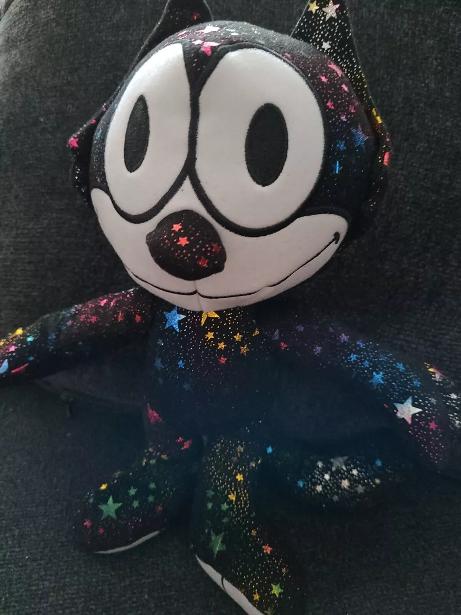 Felix The Cat Plush Black Star Pattern 8 eBay
