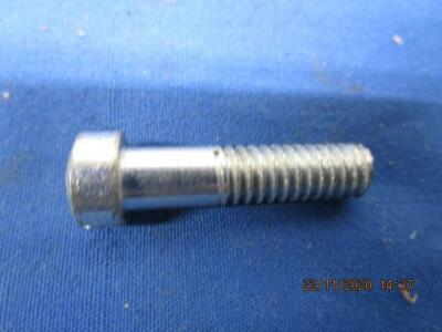 NOS BSA Pre Unit Screw, 1/4UNC x 20 x 1-1/8, Slotted A10 B33 Gold